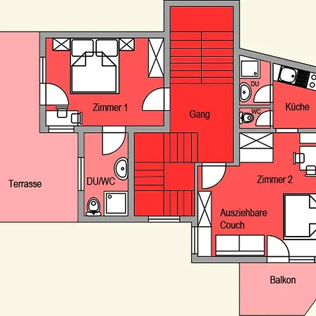 Apartmenthaus Dias 아파트